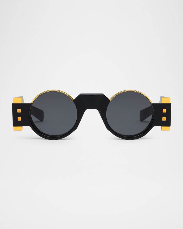 Oliver - II Round Acetate Sunglasses